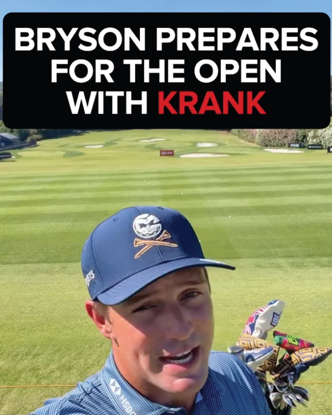 Bryson Driver prepares