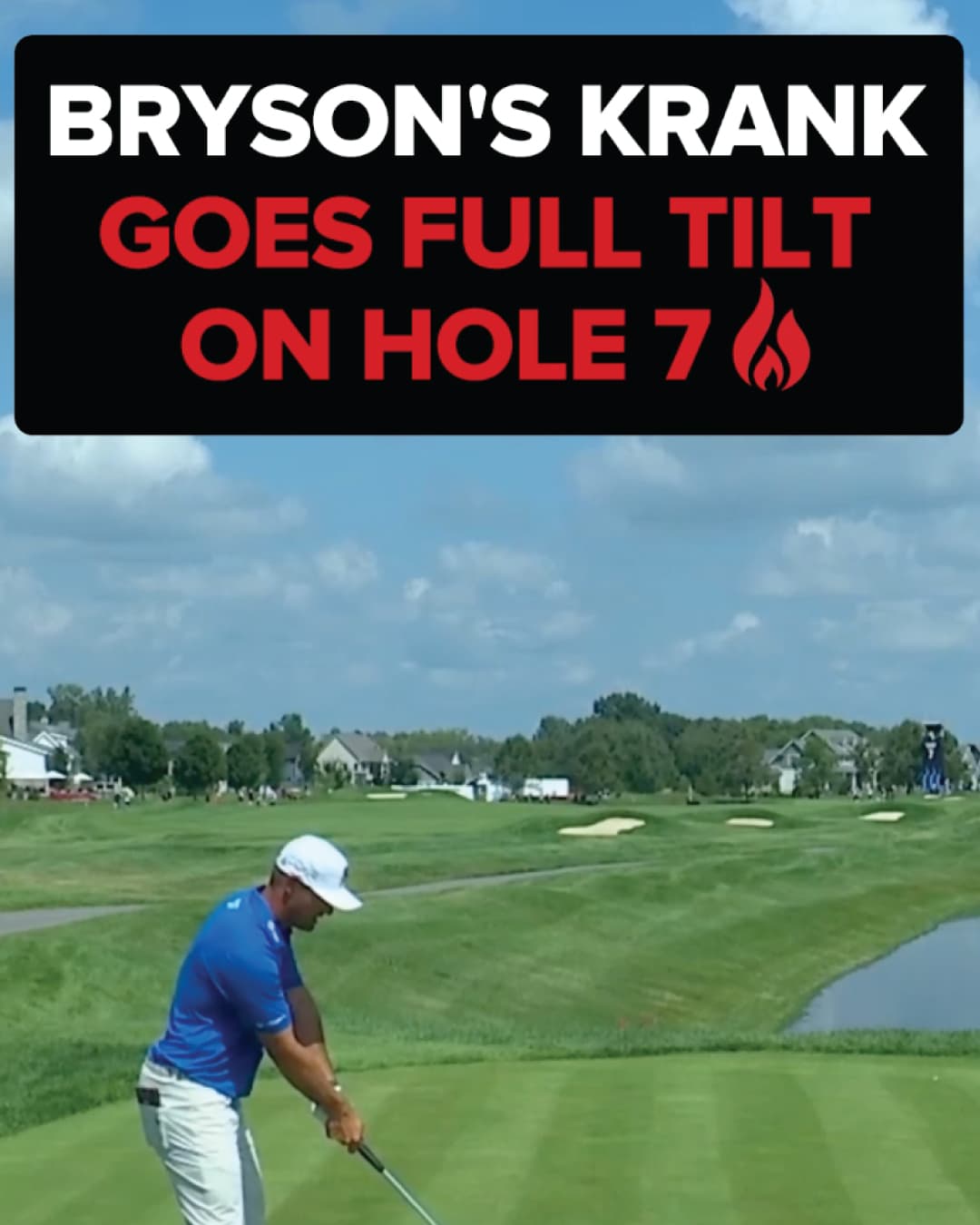 Bryson Driver hole 7 Indy 26 video preview