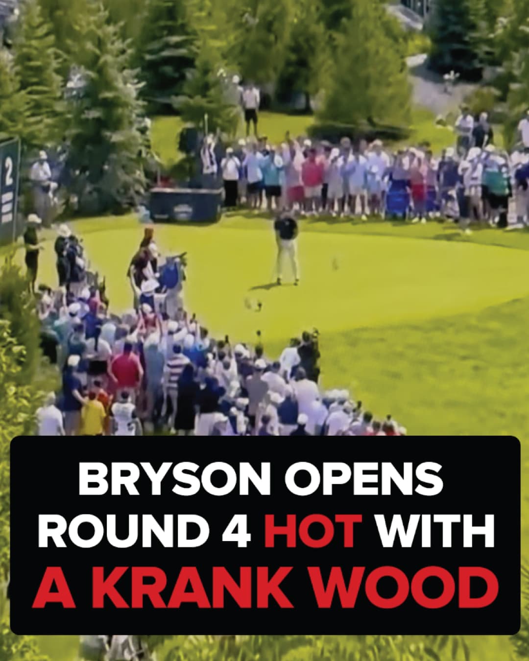 Bryson Wood round 4 opening tee off Indy video preview